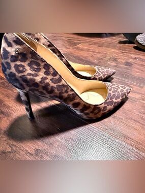 Sam Edelman Circus Leopard Print Heels